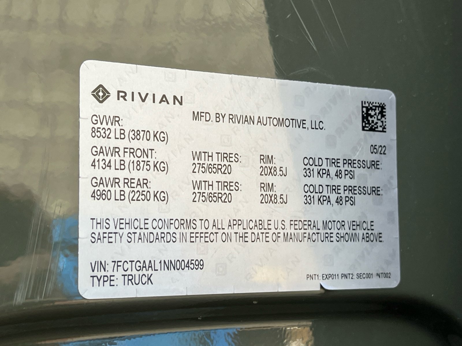Used 2022 Rivian R1T Launch Edition AWD/4WD image 30