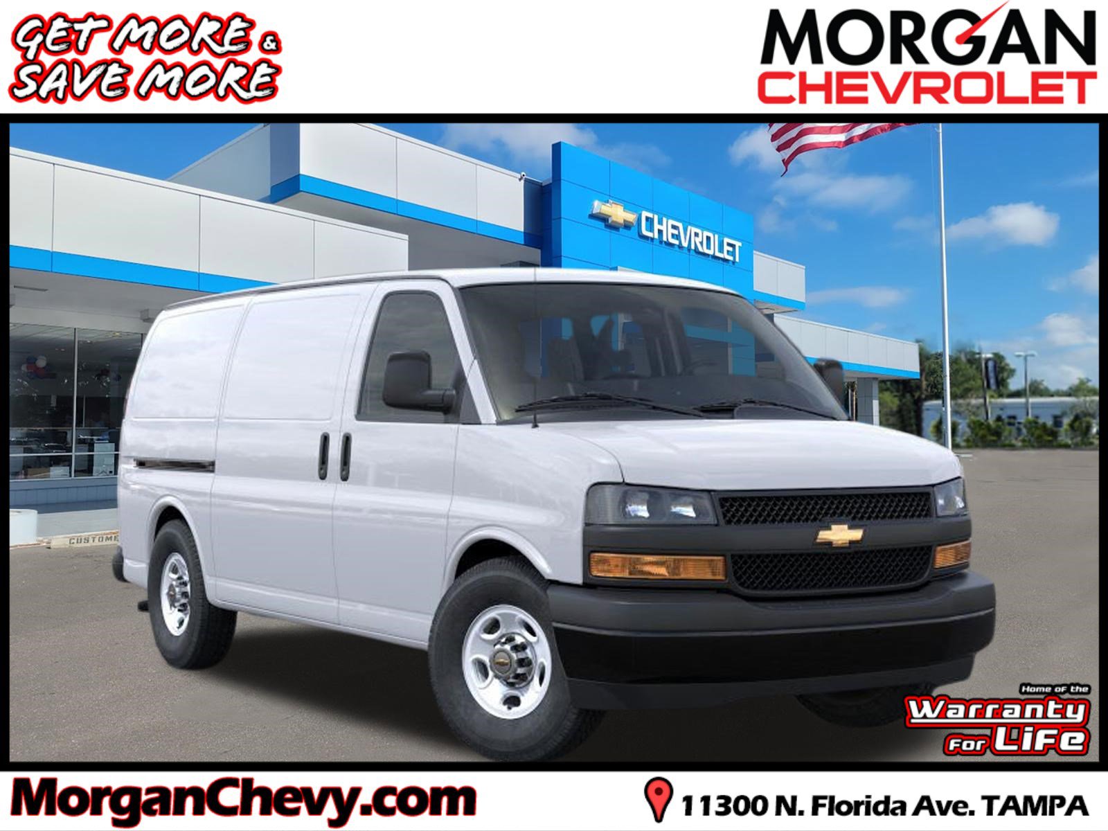New 2026 Chevrolet Express 2500 Work Van RWD image 1