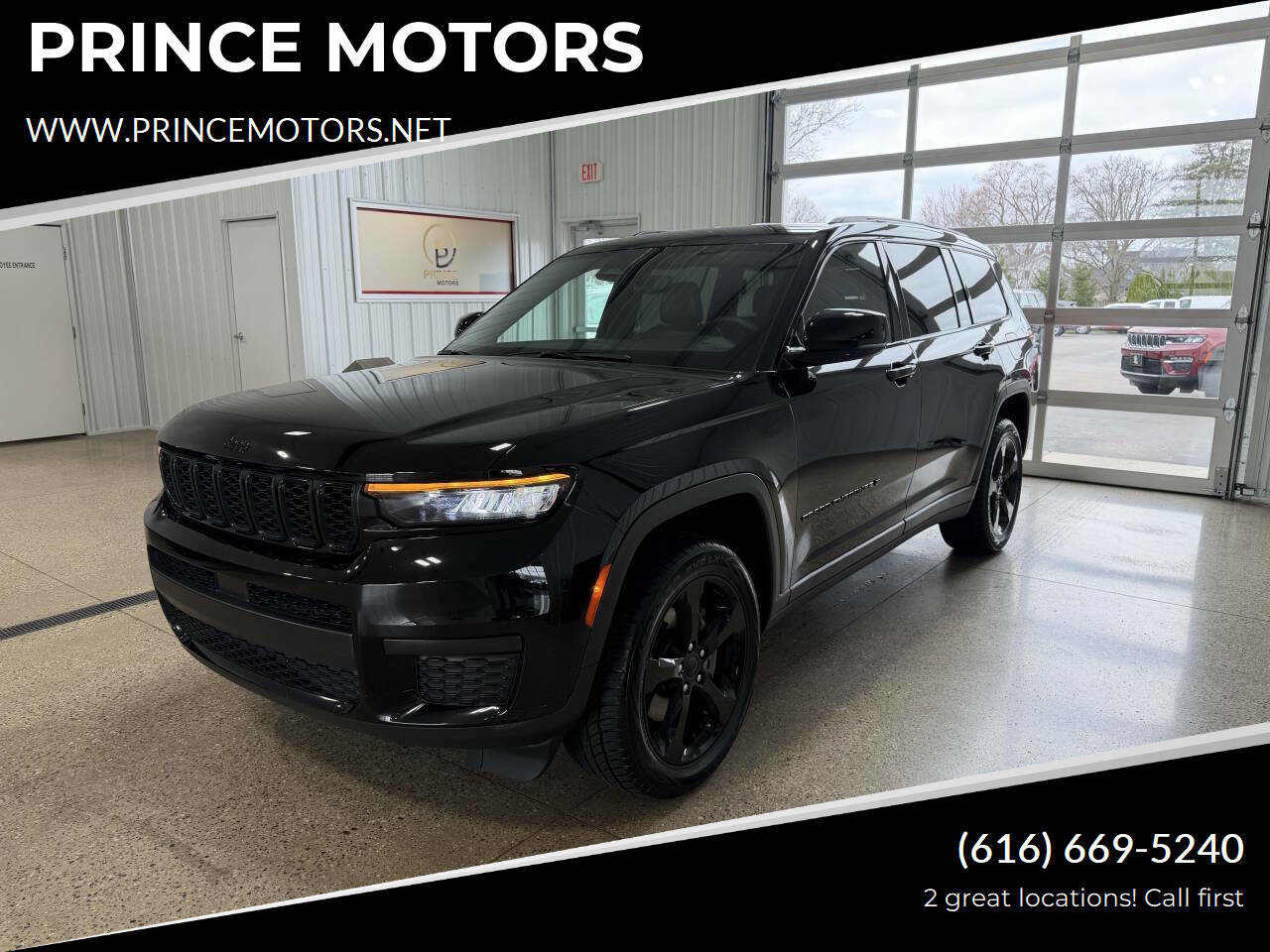 Used 2023 Jeep Grand Cherokee L Laredo AWD/4WD image 1