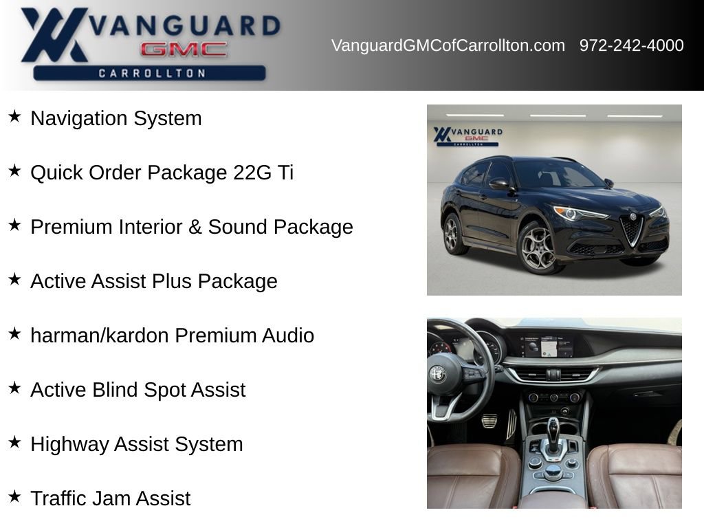 Used 2022 Alfa Romeo Stelvio Ti AWD/4WD image 6