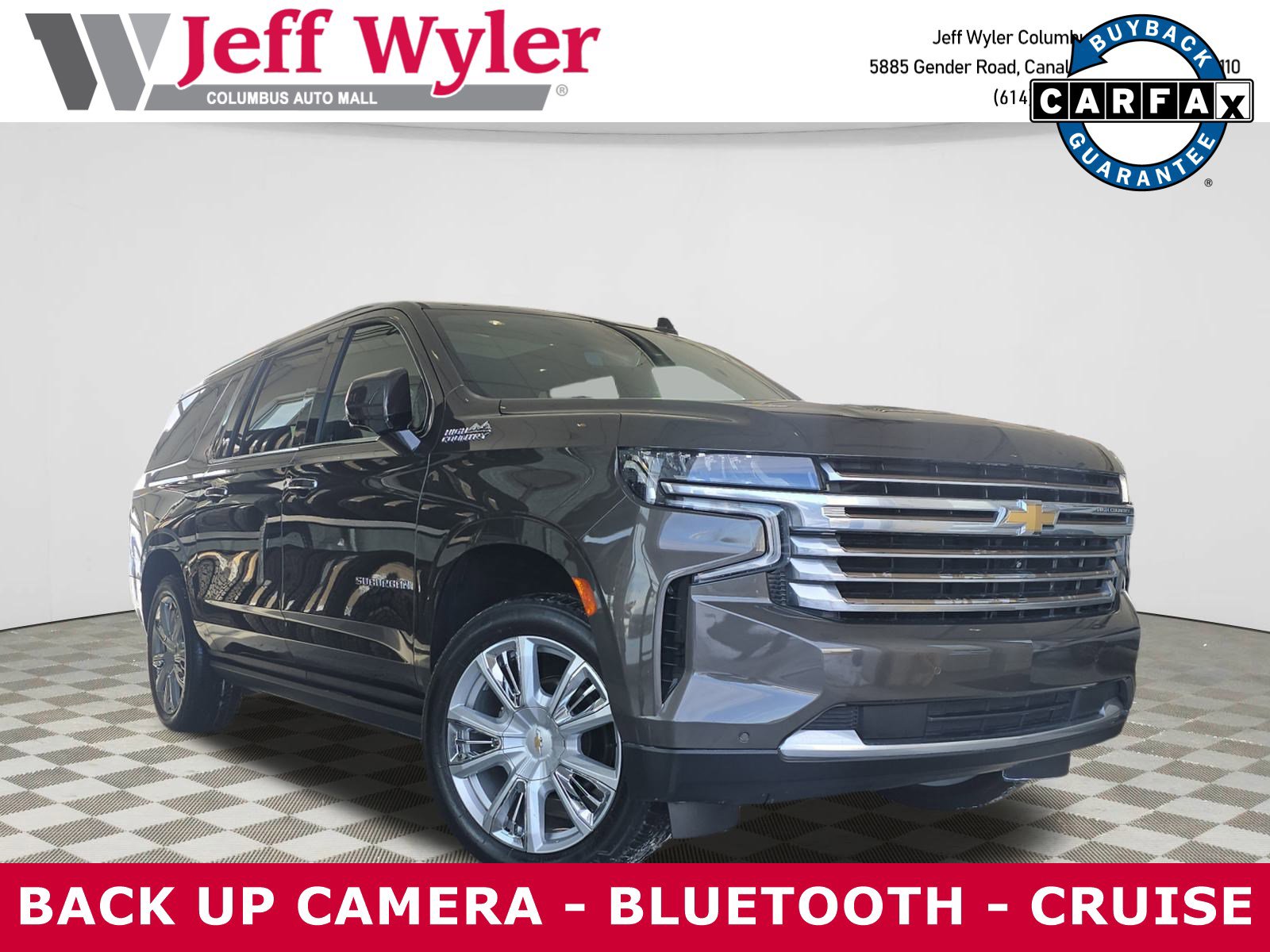 Used 2021 Chevrolet Suburban High Country image 1