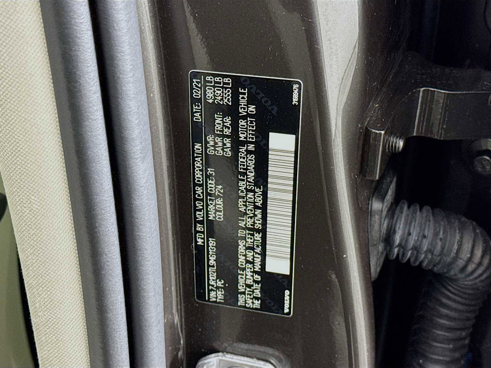 Used 2021 Volvo S60 T5 Inscription image 30