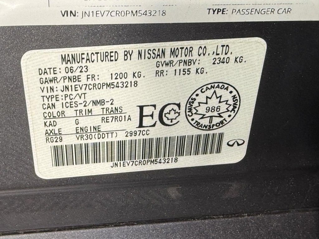 Used 2023 INFINITI Q50 Sensory AWD/4WD image 32