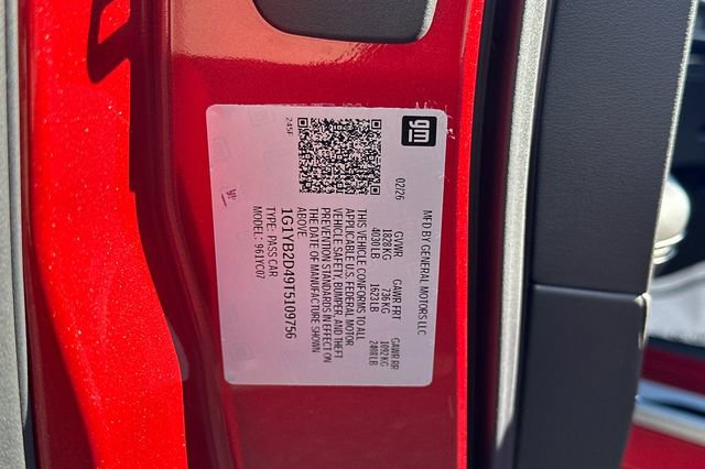 New 2026 Chevrolet Corvette Stingray Preferred Cpe w/ Battery Protection Package image 36