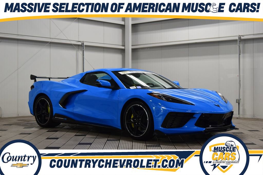 Used 2021 Chevrolet Corvette Stingray Premium Conv w/ 3LT RWD image 1