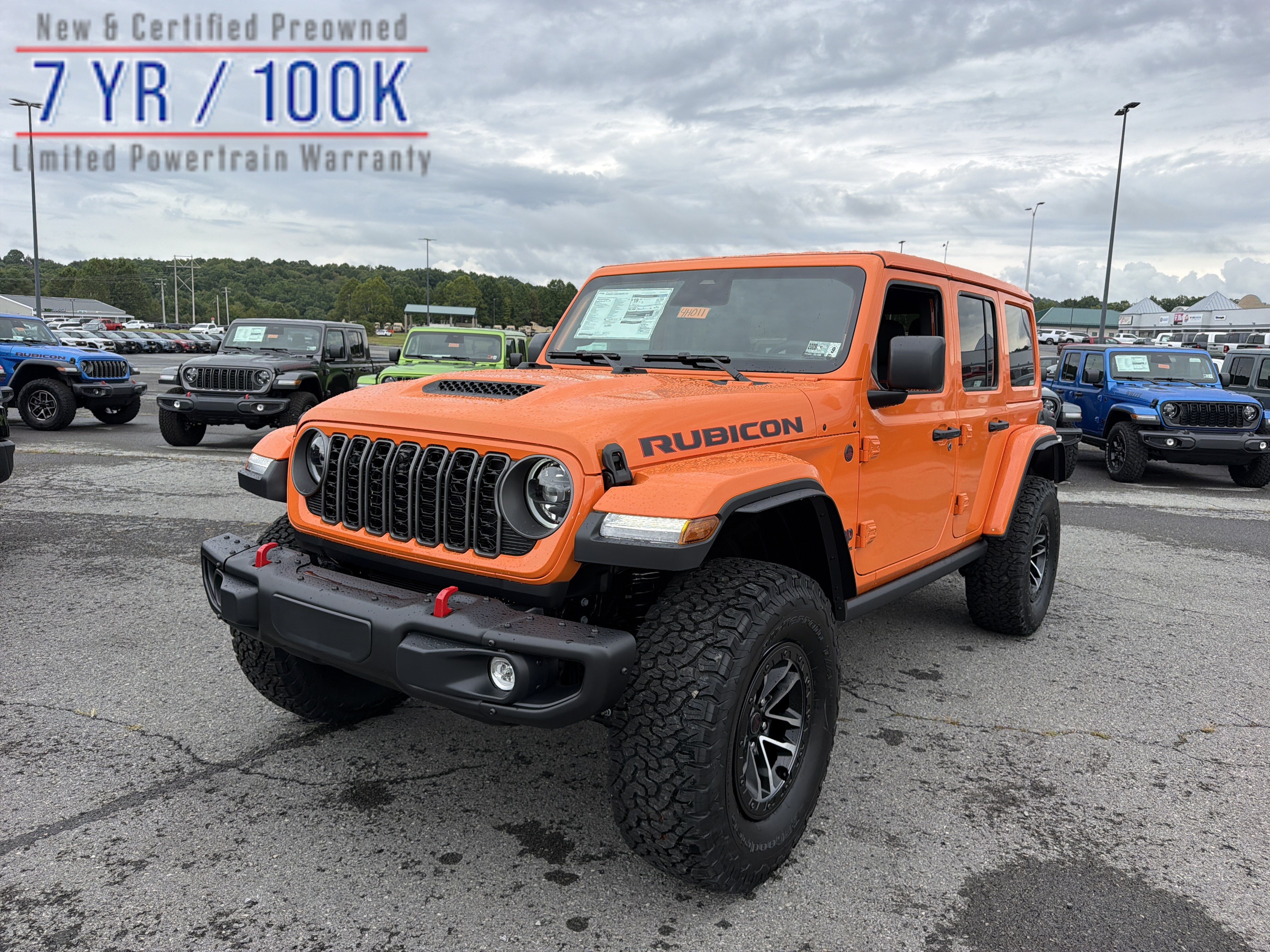 New 2027 Jeep Wrangler Unlimited Rubicon AWD/4WD image 1