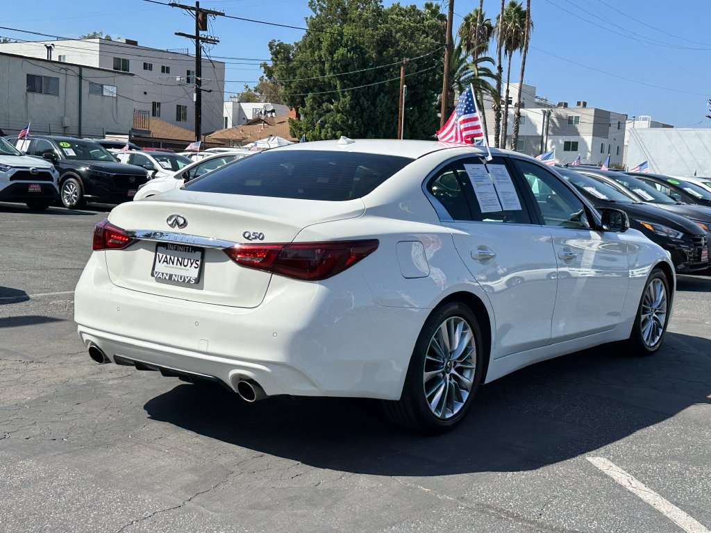 Certified 2023 INFINITI Q50 Luxe RWD image 7