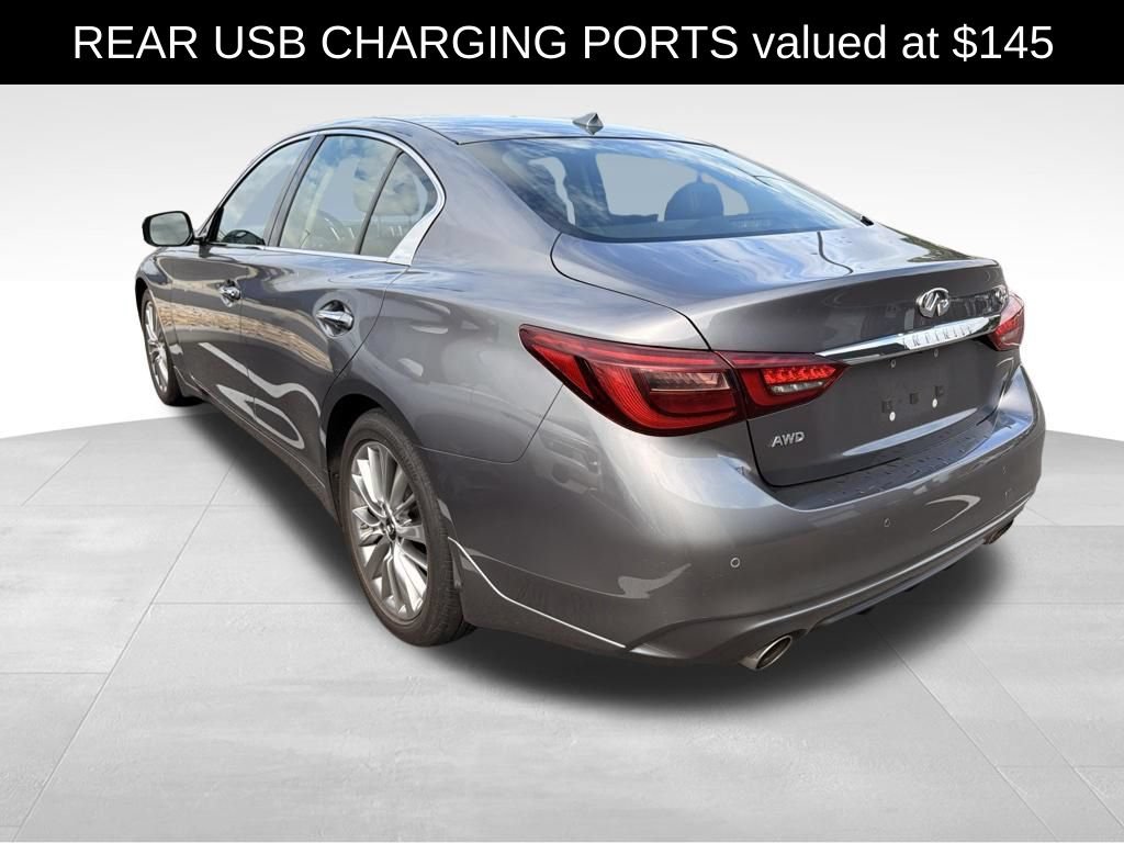 Used 2022 INFINITI Q50 Luxe w/ Cargo Package AWD/4WD image 4