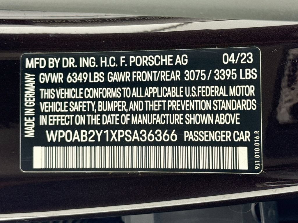 Certified 2023 Porsche Taycan 4S AWD/4WD image 35