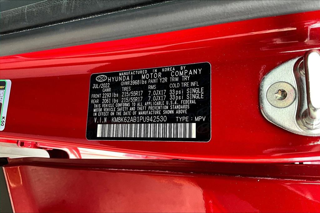 Certified 2023 Hyundai Kona SEL w/ Cargo Package image 17