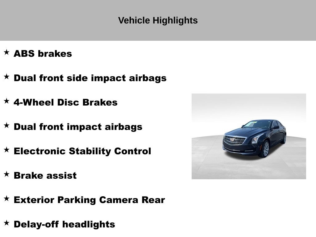 Used 2018 Cadillac ATS 2.0T AWD Sedan image 36