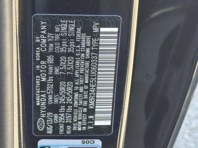 Used 2020 Hyundai Palisade SEL w/ Convenience Package FWD image 30