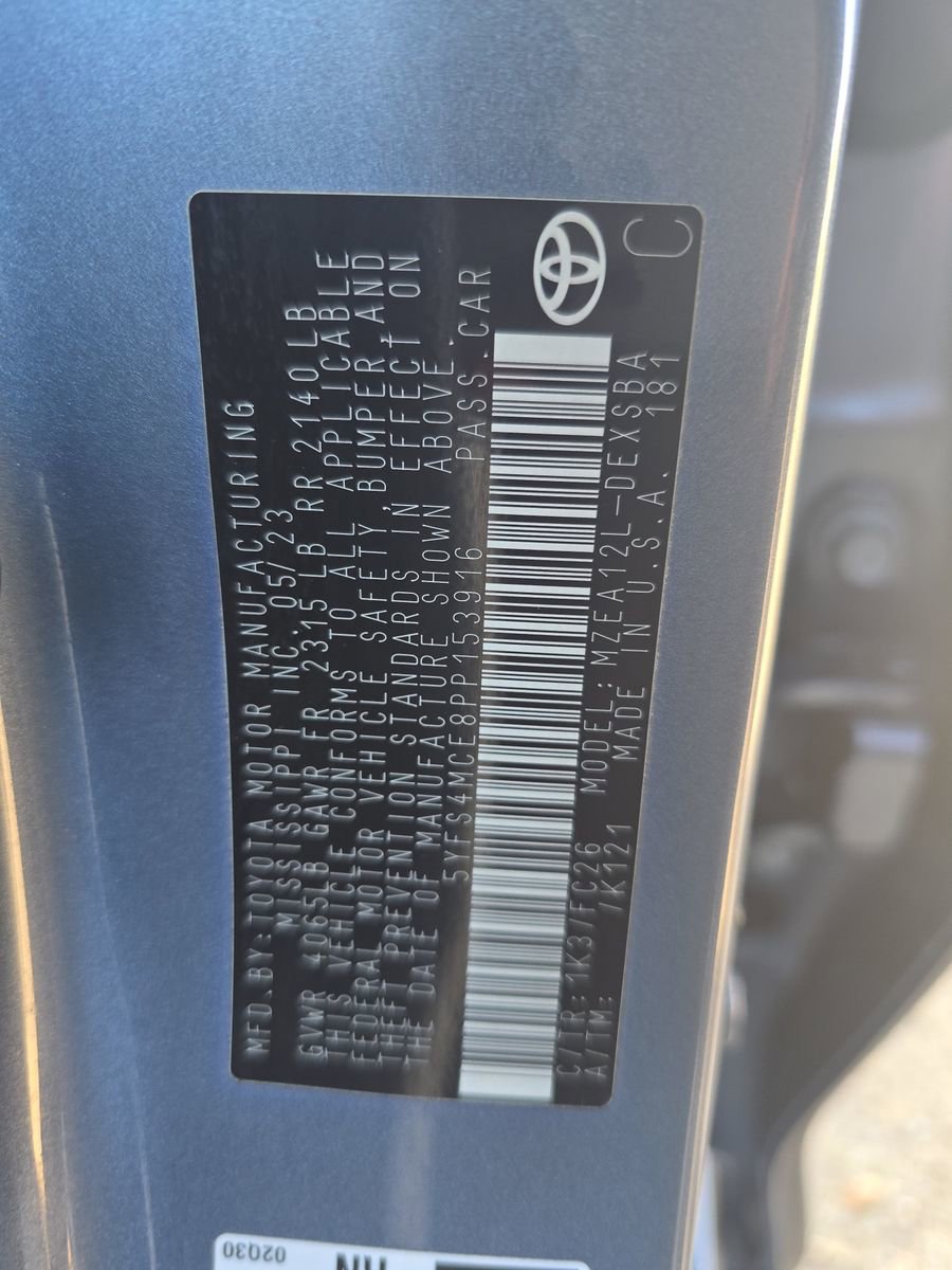 Used 2023 Toyota Corolla SE image 20