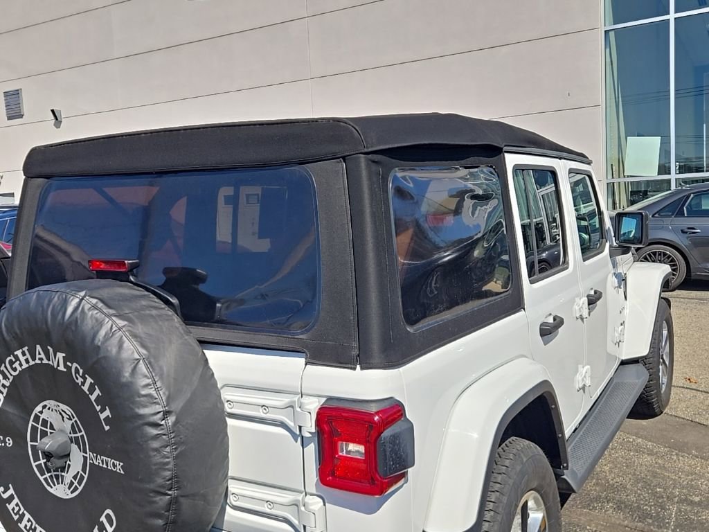 Used 2020 Jeep Wrangler Unlimited Sahara w/ Safety Group AWD/4WD image 11