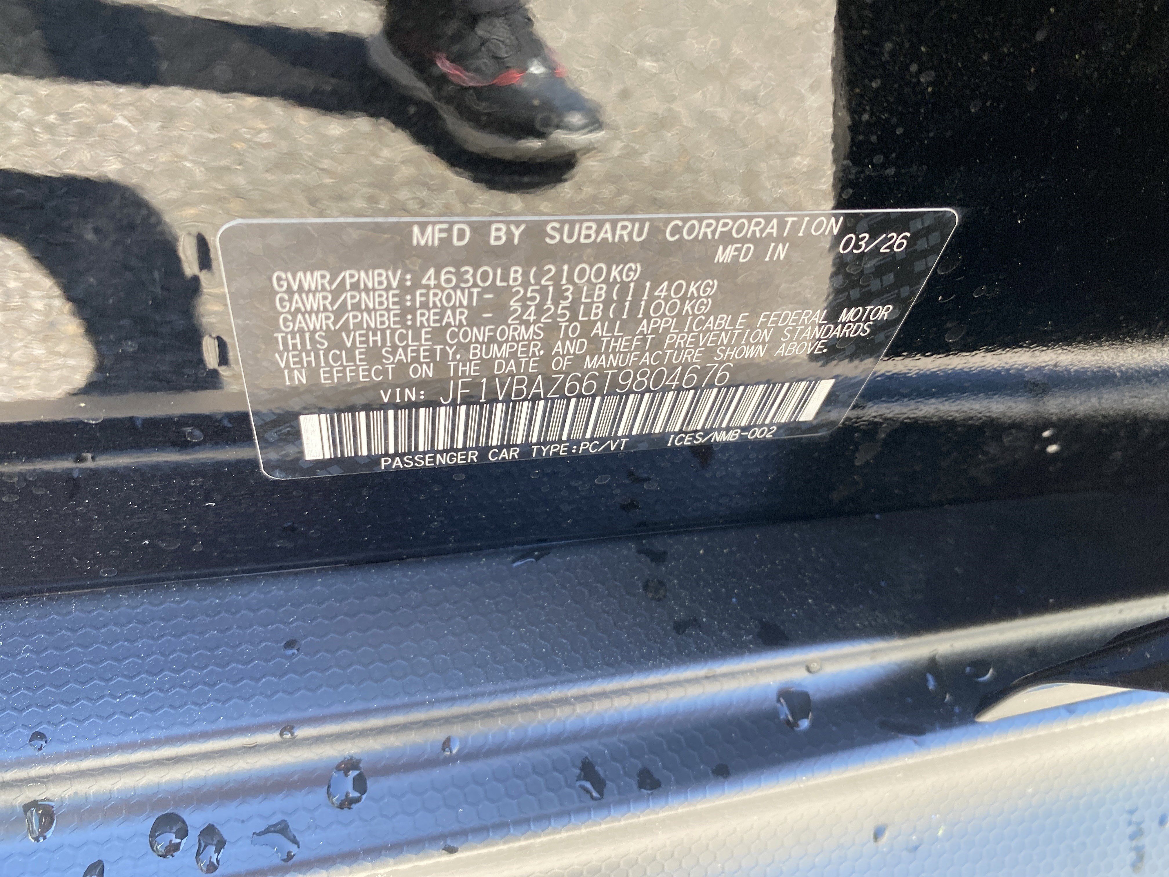 New 2026 Subaru WRX tS AWD/4WD image 27