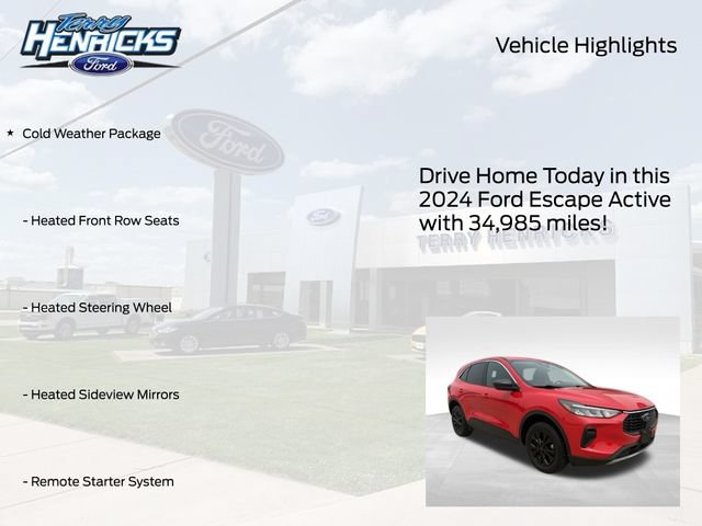 Used 2024 Ford Escape Active AWD/4WD image 4