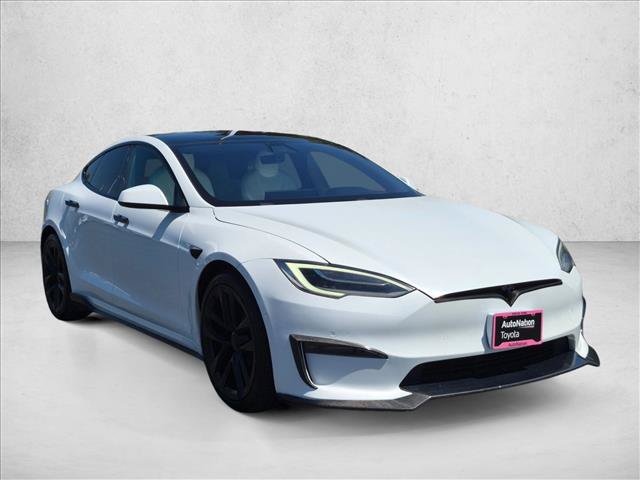 Used 2021 Tesla Model S Plaid AWD/4WD image 3