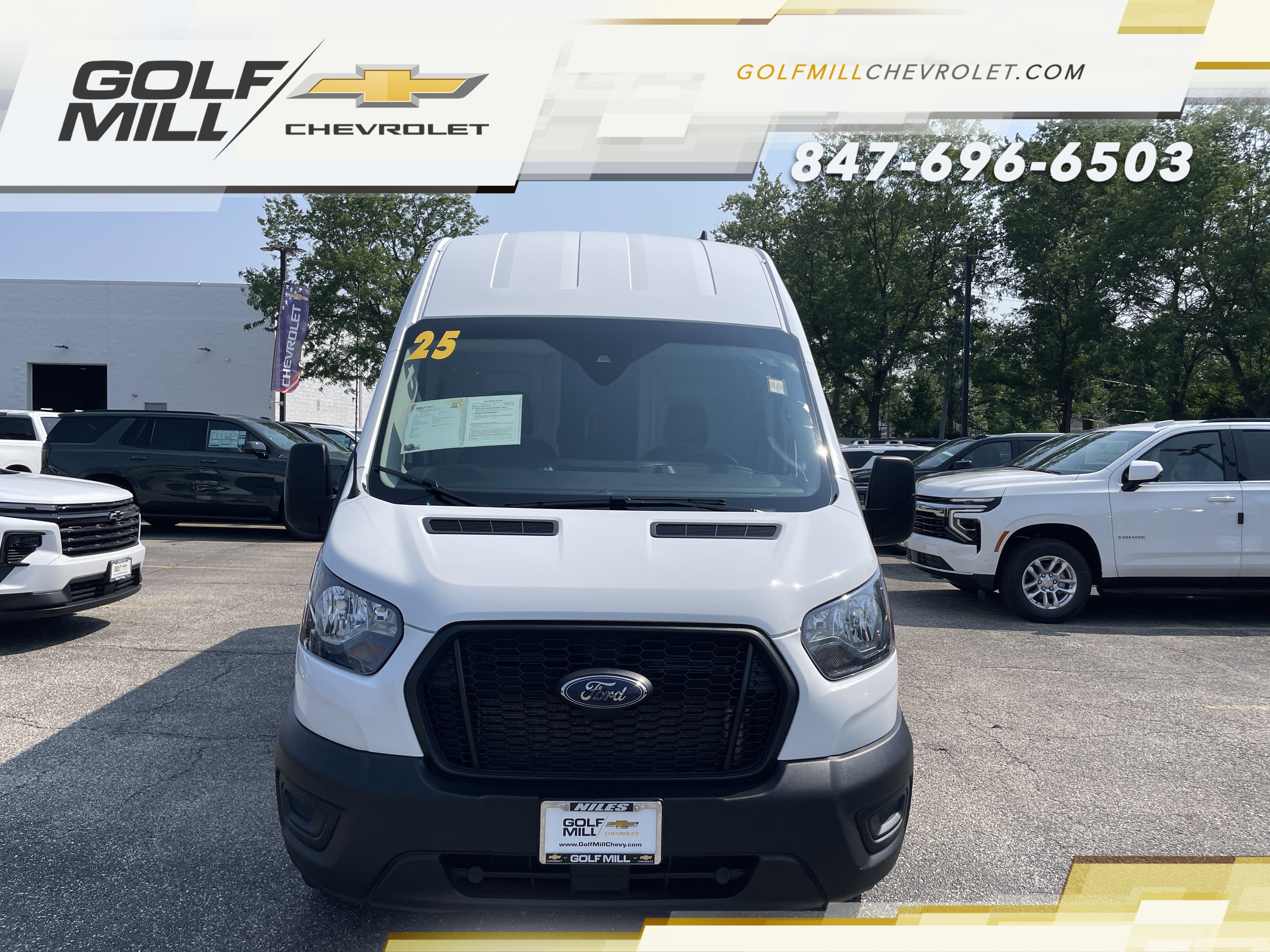 Used 2025 Ford Transit 250 148 High Roof Extended w/ Load Area Protection Package RWD image 3