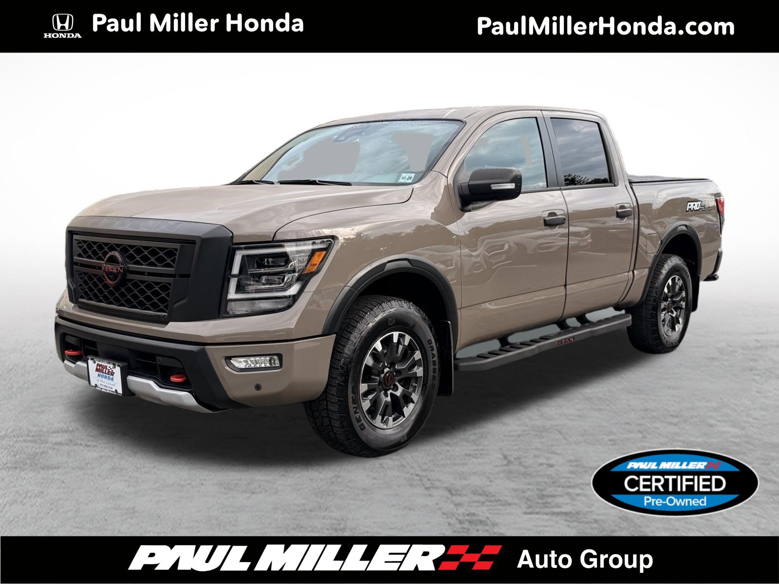 Used 2023 Nissan Titan PRO-4X w/ Pro-4x Convenience Package AWD/4WD image 1