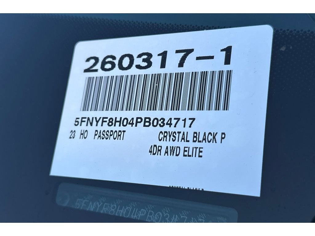 Used 2023 Honda Passport Elite image 58