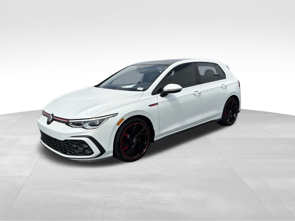 Used 2022 Volkswagen GTI SE w/ Black Wheel Package FWD image 7