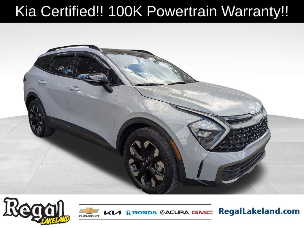 Certified 2023 Kia Sportage X-Line w/ X-Line Premium Package