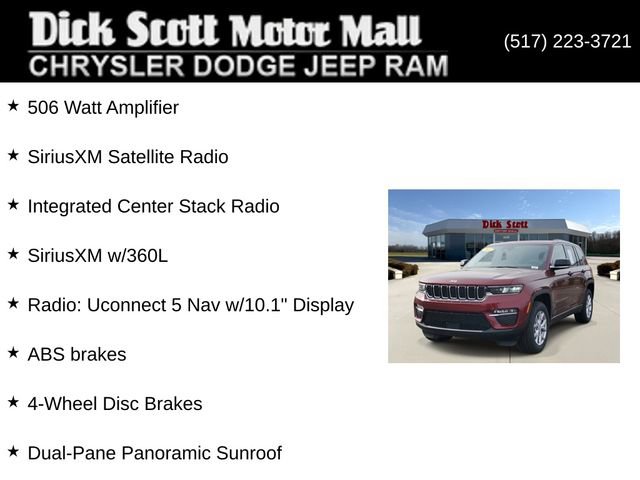 Used 2022 Jeep Grand Cherokee Limited AWD/4WD image 25