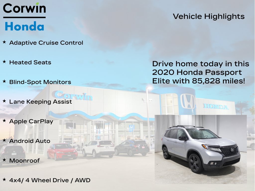 Used 2020 Honda Passport Elite image 6