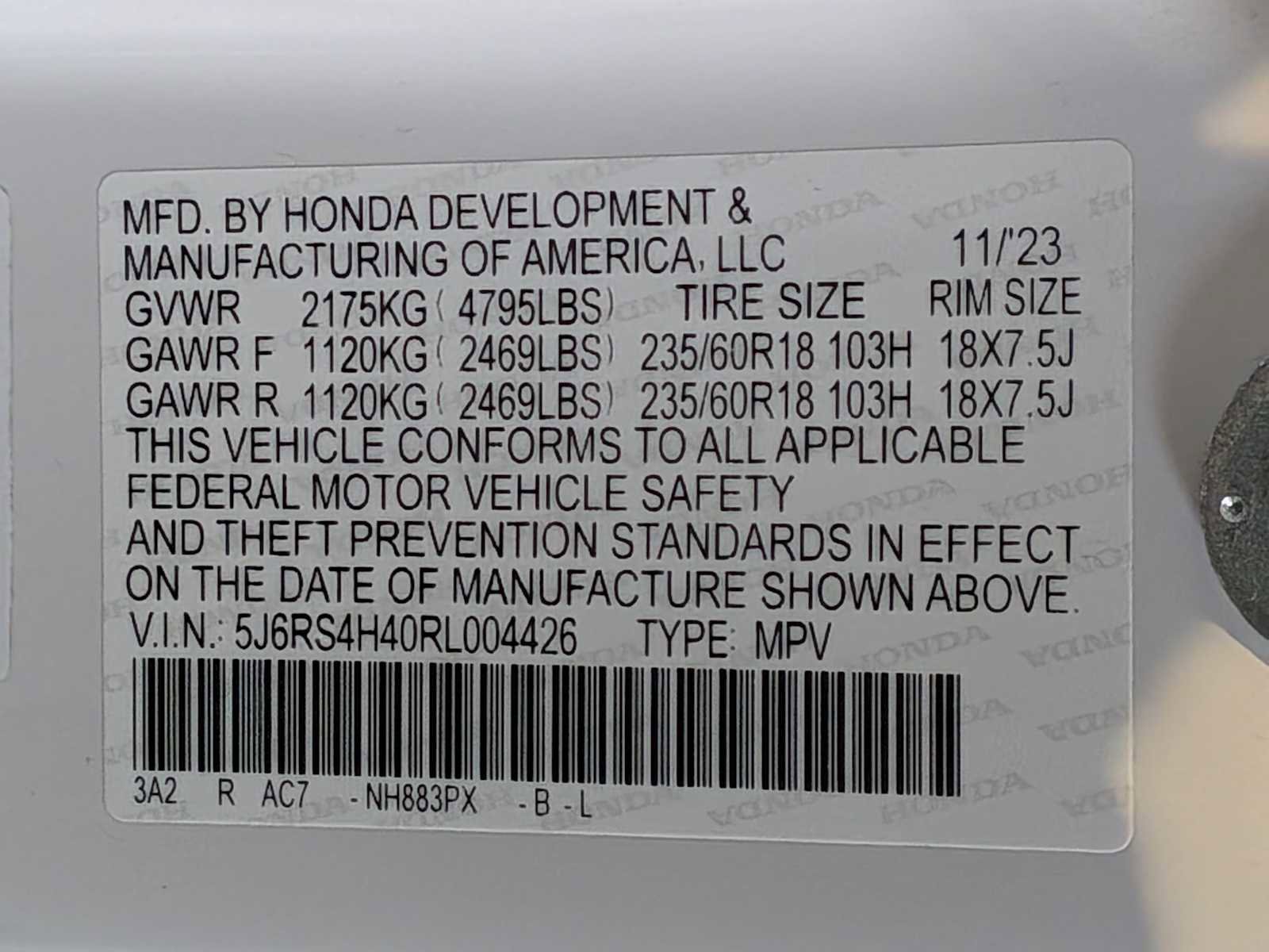 Certified 2024 Honda CR-V EX image 22