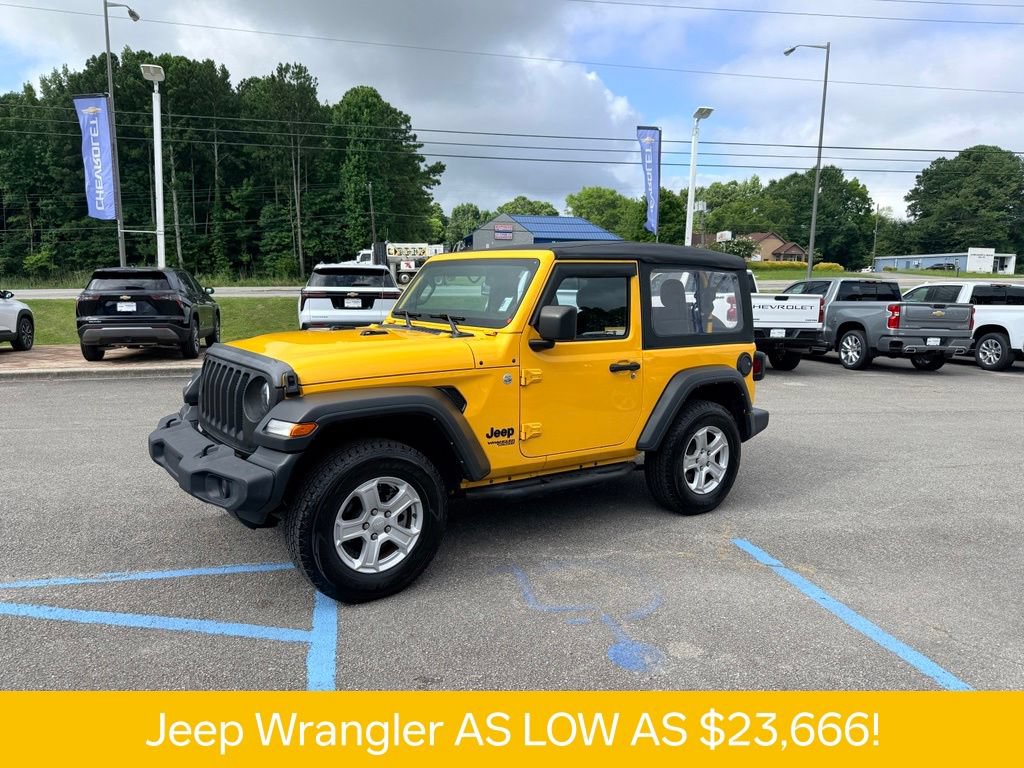 Used 2021 Jeep Wrangler Sport AWD/4WD video 2