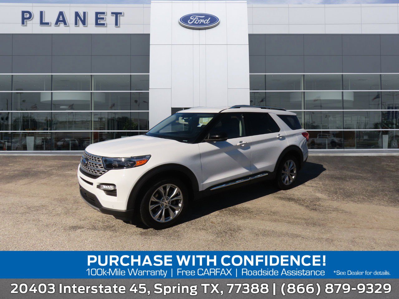 Certified 2023 Ford Explorer Limited w/ Equipment Group 301A image 1