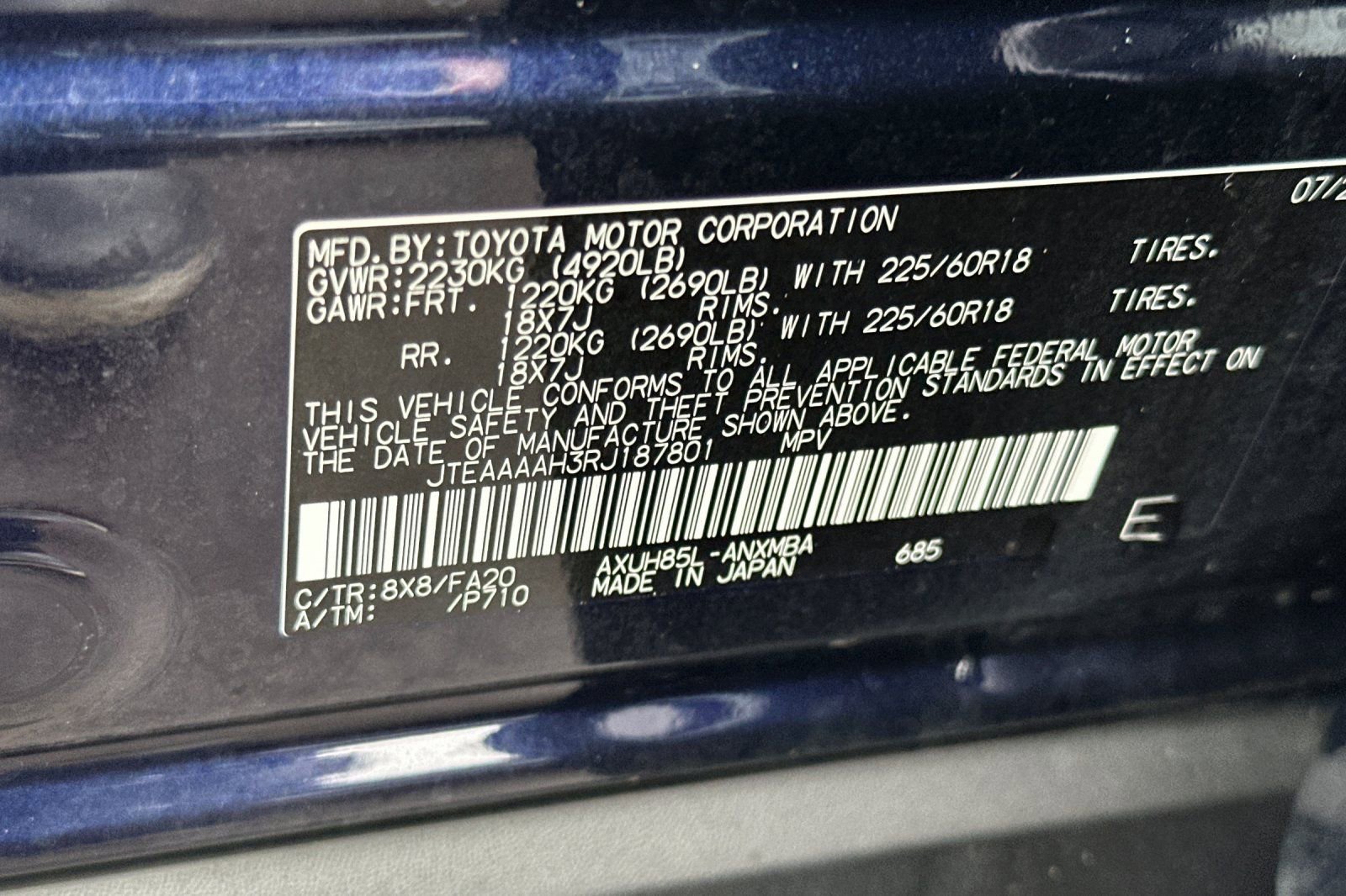 Used 2024 Toyota Venza LE image 27
