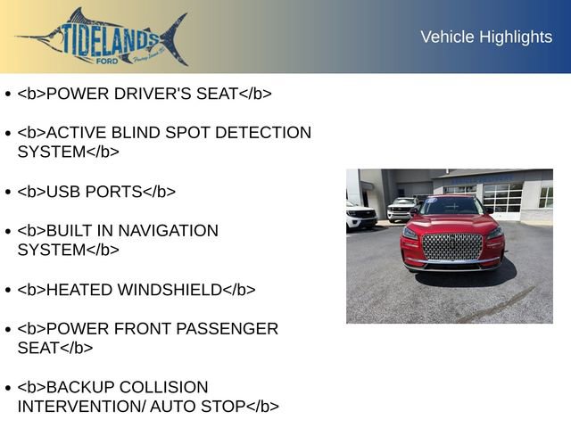 Used 2025 Lincoln Corsair AWD w/ Equipment Group 101A image 12