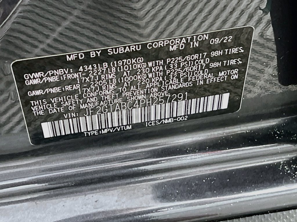 Used 2023 Subaru Crosstrek 2.0i AWD/4WD image 24