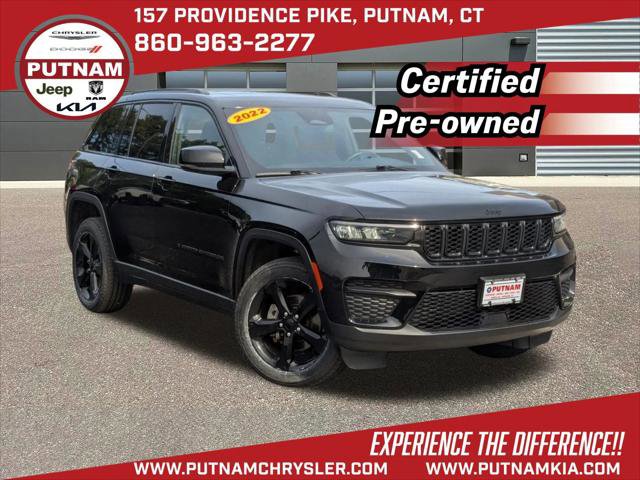 Certified 2022 Jeep Grand Cherokee Altitude
