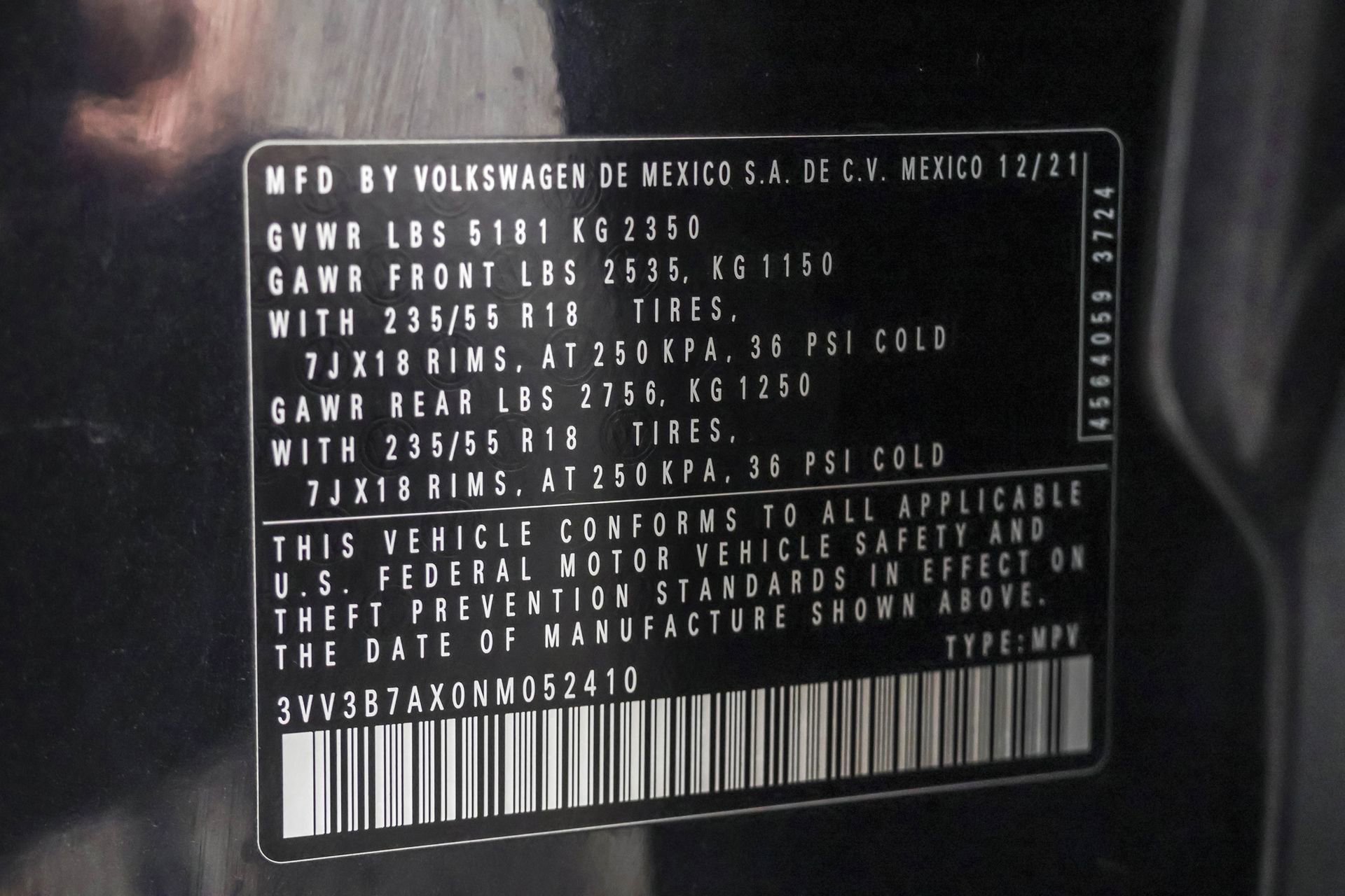 Used 2022 Volkswagen Tiguan SE image 51