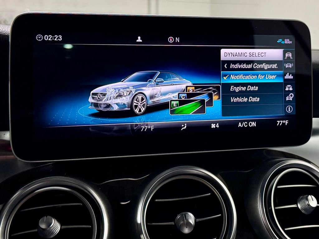 Used 2019 Mercedes-Benz C 300 4MATIC Cabriolet w/ Premium Package image 22