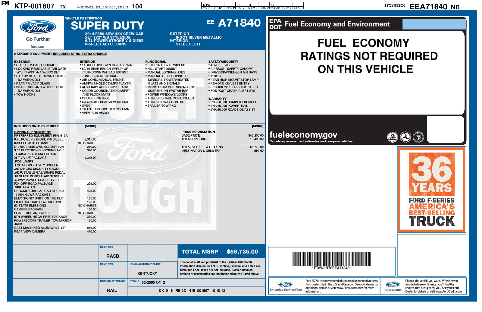 Used 2014 Ford F350 XLT w/ XLT Value Package AWD/4WD image 26