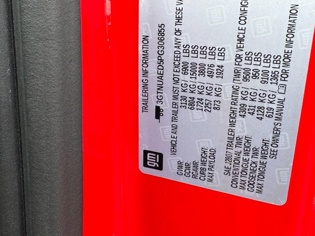 Used 2023 GMC Sierra 1500 Pro w/ Pro Value Package AWD/4WD image 23