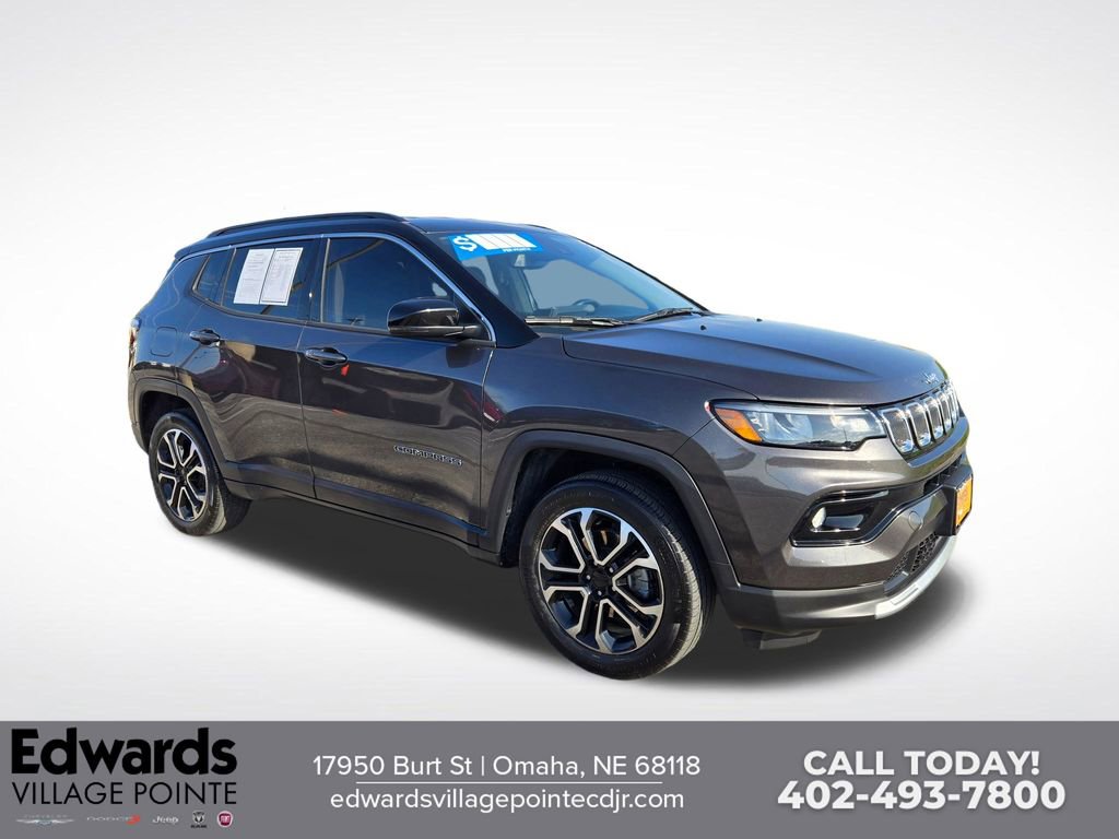Used 2022 Jeep Compass Limited AWD/4WD image 1