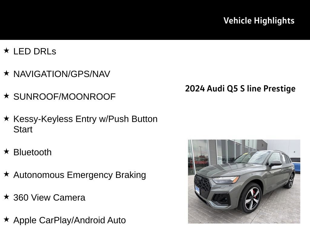 Used 2024 Audi Q5 2.0T Prestige image 28