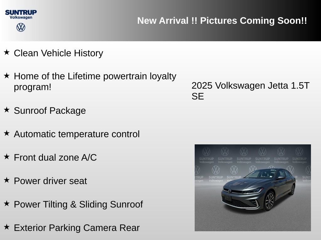 Used 2025 Volkswagen Jetta SE FWD image 5