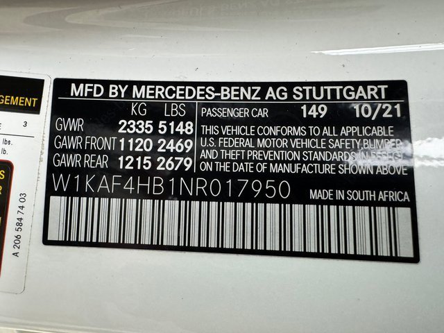 Certified 2022 Mercedes-Benz C 300 4MATIC Sedan image 30