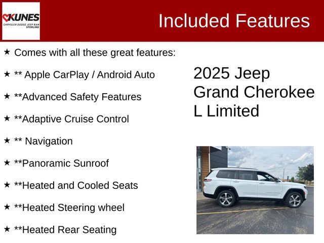 New 2025 Jeep Grand Cherokee L Limited image 4