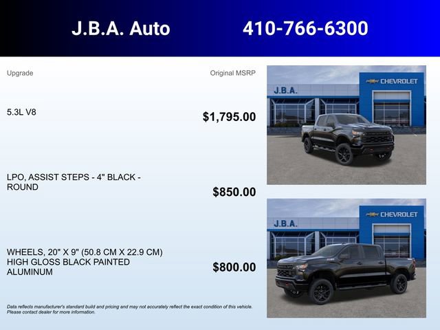 New 2026 Chevrolet Silverado 1500 Custom Trail Boss image 5