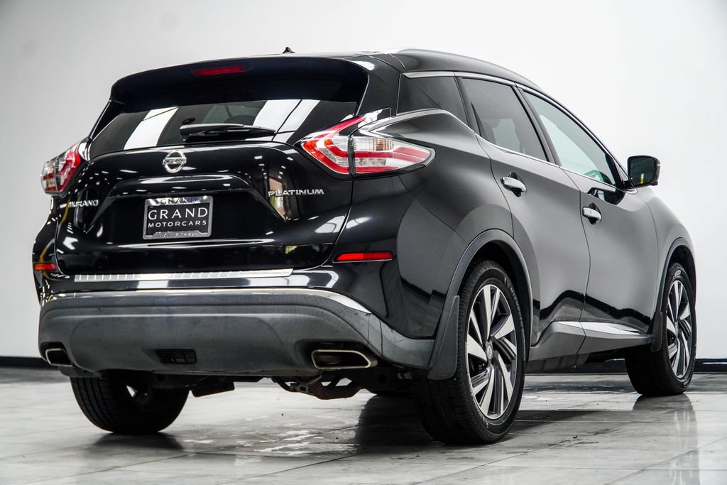 Used 2015 Nissan Murano Platinum w/ Cargo Package w/Cover FWD image 13