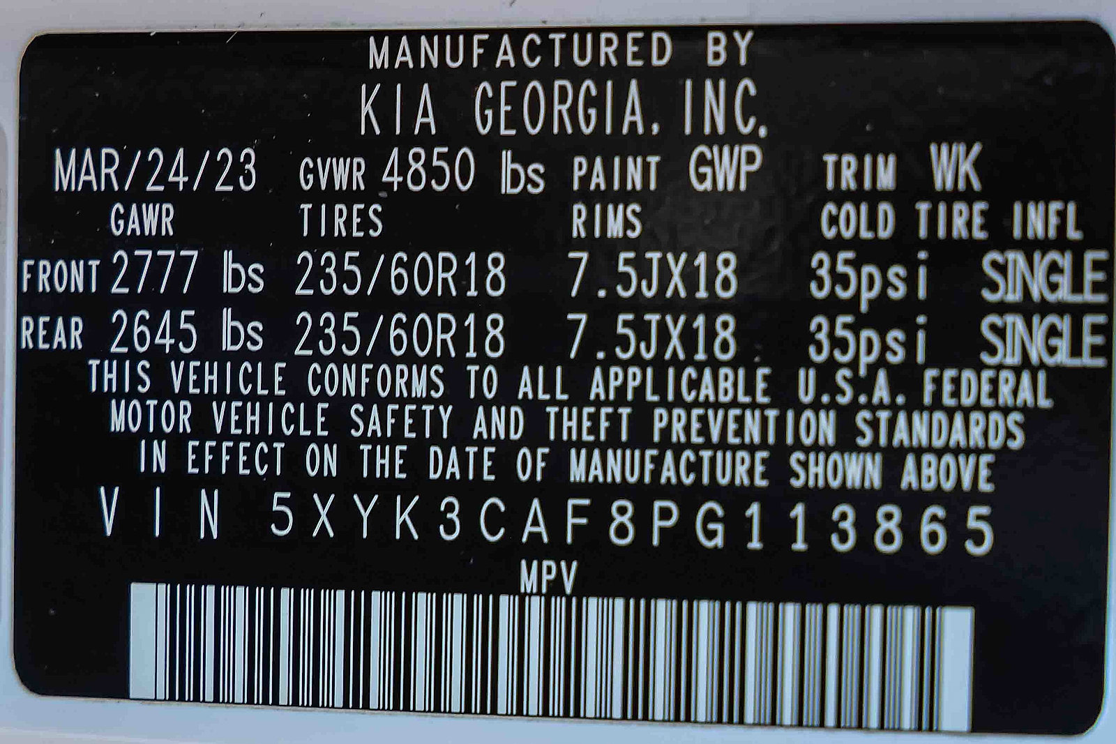 Certified 2023 Kia Sportage EX image 26