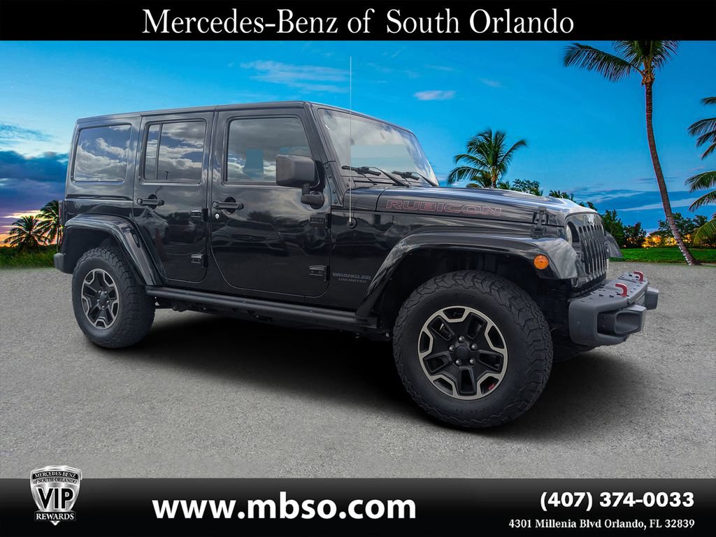 Used 2016 Jeep Wrangler Unlimited Rubicon