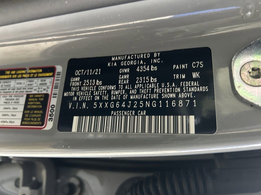 Used 2022 Kia K5 GT-Line w/ GT-Line FWD Premium Package image 34