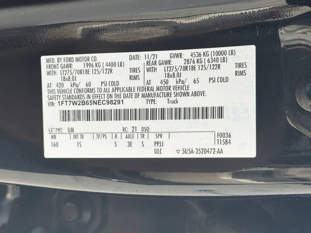 Certified 2022 Ford F250 XL w/ STX Appearance Package AWD/4WD image 34